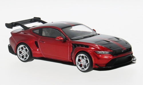 Ford Mustang GTD 2025 Donkerrood - 1:43
